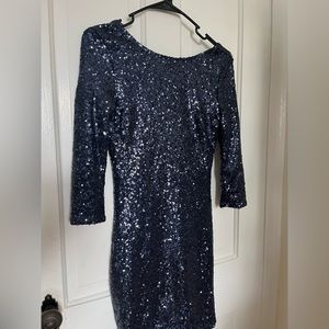 Sequin mini dress